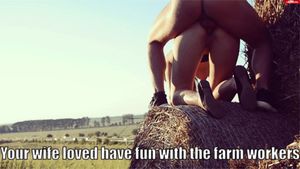 Farm Lessons - Lovely teenage farm fucking outdoors