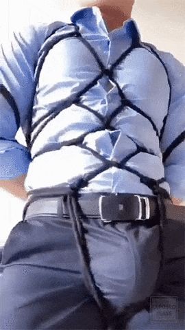 BondageBomb. Binding a bulge that big is just gonna ensure explosion.