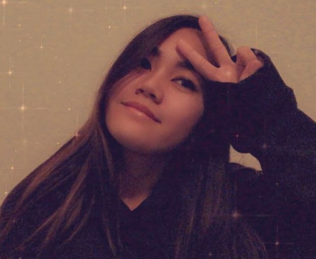 Shy Asian Peace Sparkles