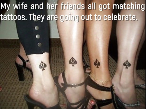 Her tattoo brings attention
