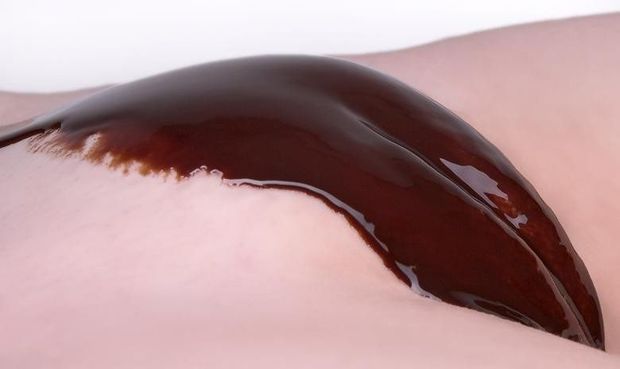 Chocolate covered mound