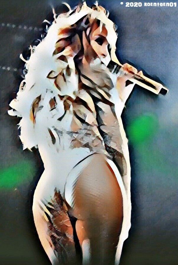 J. Lo Super Bowl 54 *painted from roentgen01*