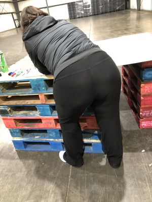 Coworkers fat pawg ass