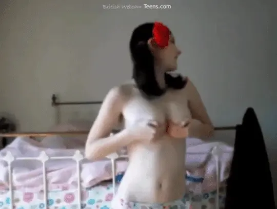 the worlds most akward dancer and her torpedo tits