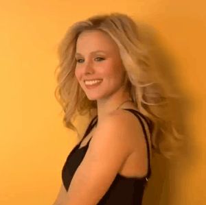 Kristen Bell Sexy Face