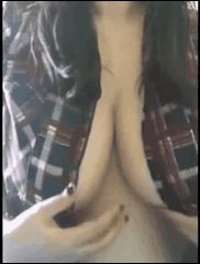 Beautiful Boobs reveal hands on