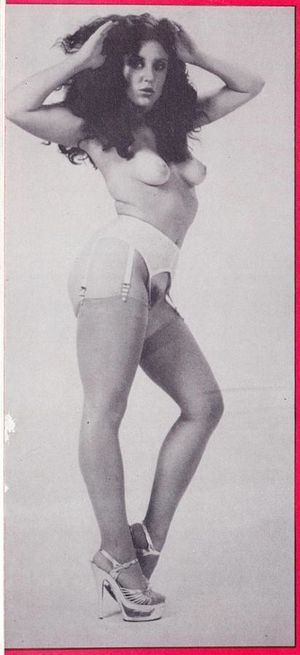 long-hair small-tits stockings