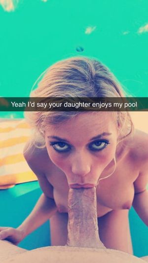 When your daughter is at your friends house