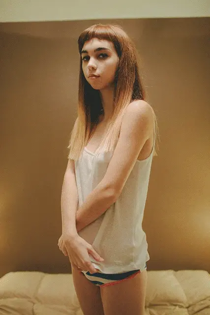 She's not impressed... but she can tolerate you.