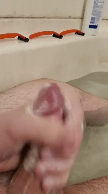 Soaped up cumming