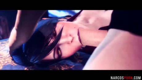 Anal pounding for hot 3D MILF till cumshot