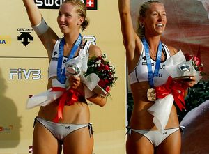 Two Cameltoes at once...