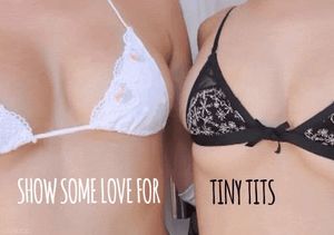 I'm a small tits lover