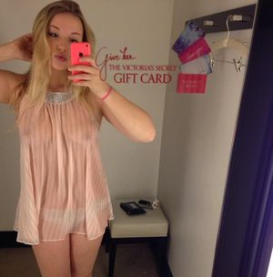 Sexy shot from the VS dressing room