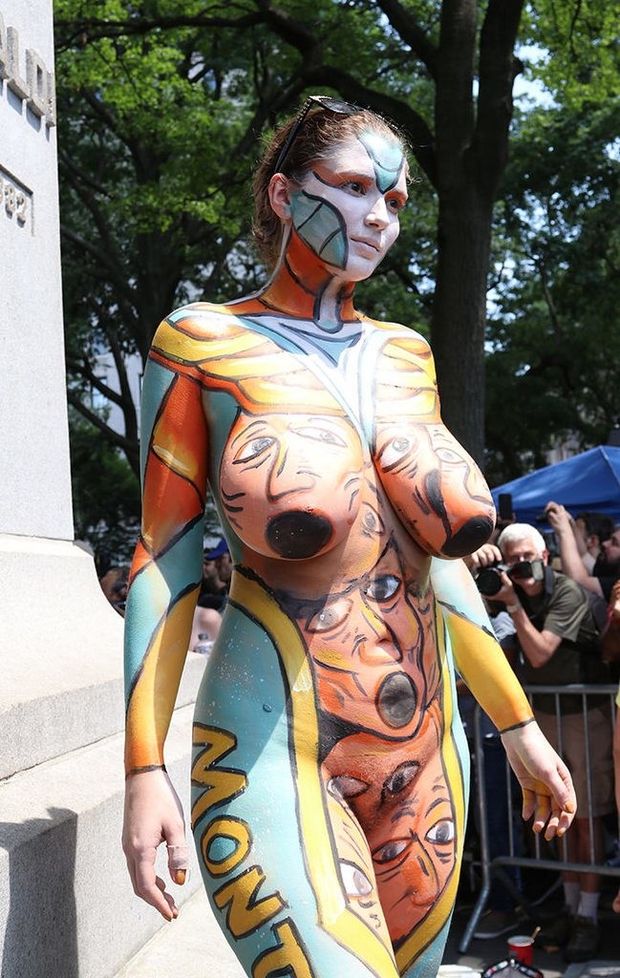 That’s a colorful paint job