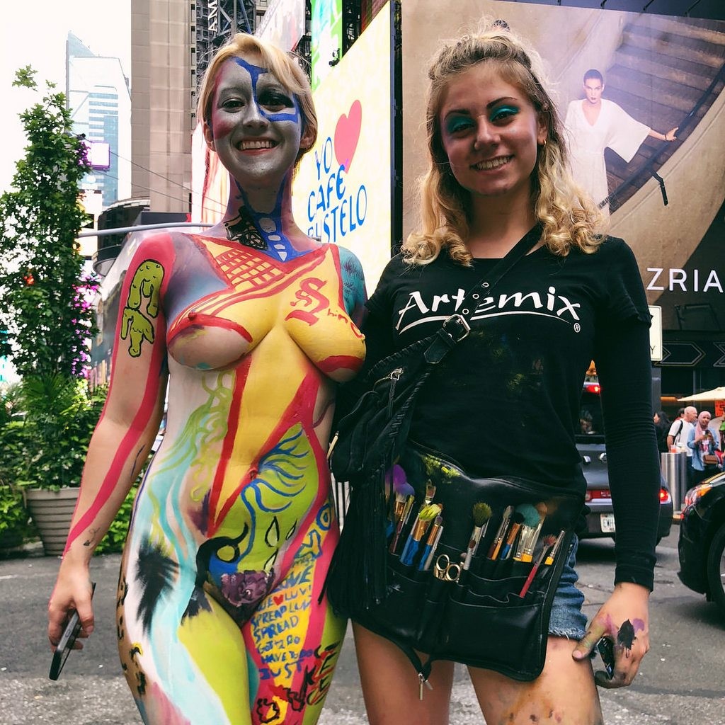 I’m sure she charges $20 for a picture in Times Square