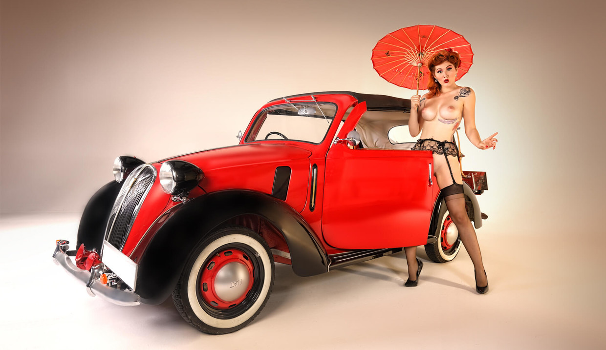 Pinup -Miss ladybug