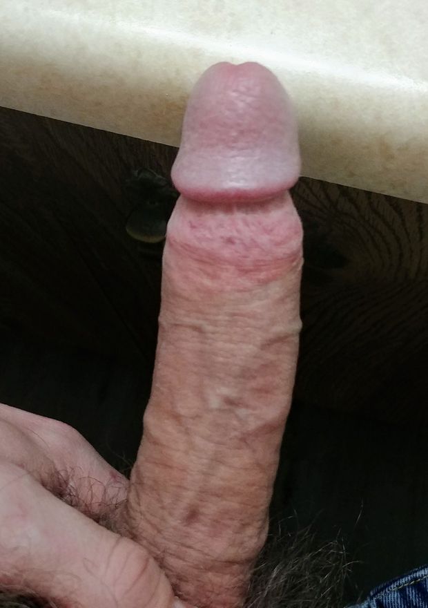My cock from above
