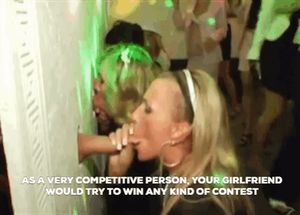 competitive girlfriend