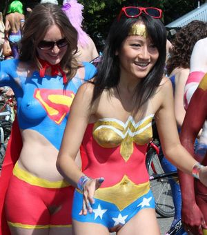 Wonder Woman and Supergirl teaming up