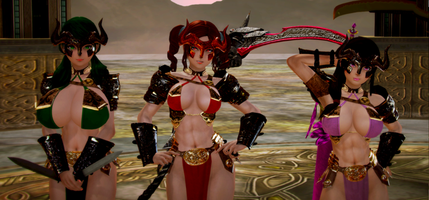 Female Gladiators 1/4