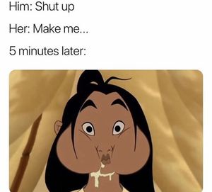 Mulan didn’t want to be a man after that mouthfuck experiance
