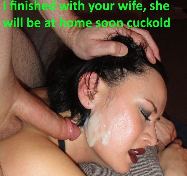 He finished with my wife...