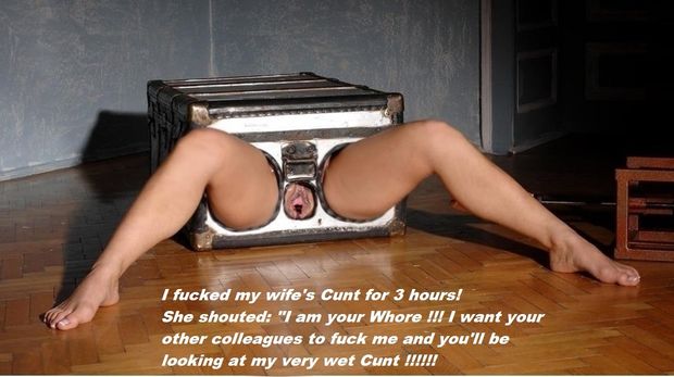 I fucked my wife's cunt for 3 hours! she shouted: I am your whore.