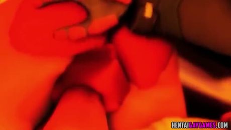 Muscular men sucking huge dick gay partner