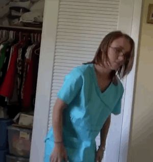 Taking the scrubs off