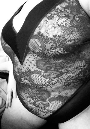 My pretty new teddy ;)