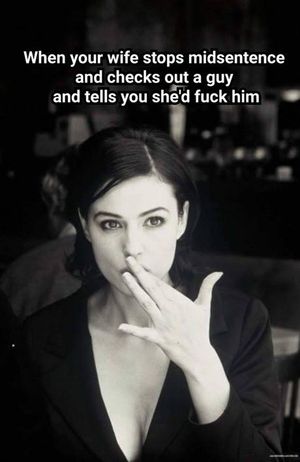 I would be so turned on! Love this..