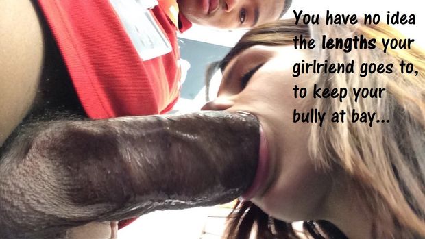 She goes to great lengths - thick, veiny, black lengths