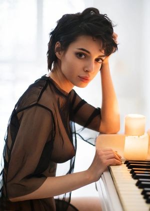 Beautiful babe with great tits