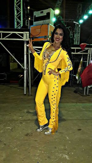 Peruvian singer Katy Jara