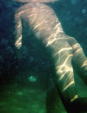 underwater male ass