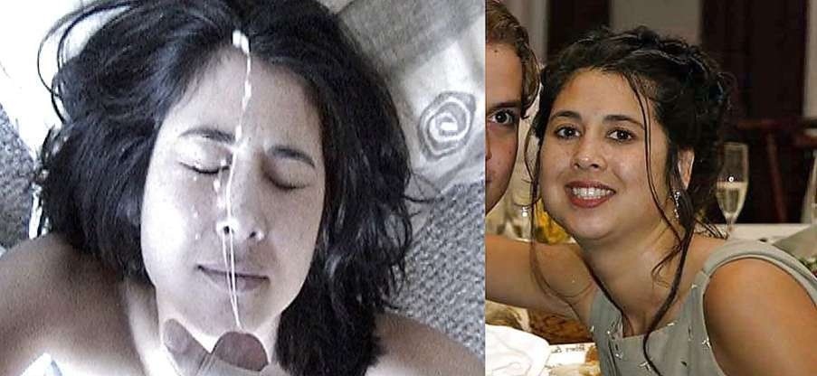 Is the woman prettier before or after?