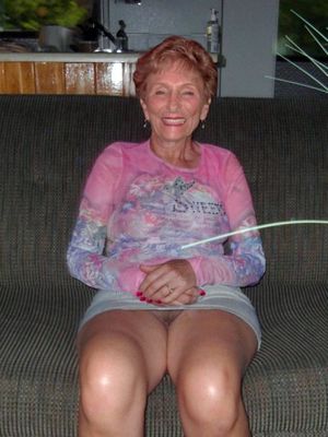 Upskirt Granny