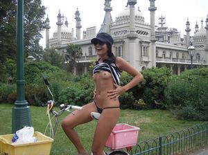 Out sight seeing in the bike