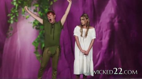Horny Peter Pan sucked by two really randy babes in this porn parody featuring Aiden Ashley and Mia Malkova