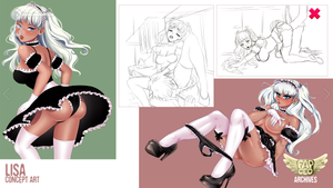 Archives: "Concept Art Pack 3" - Lisa Concept Art 2/2