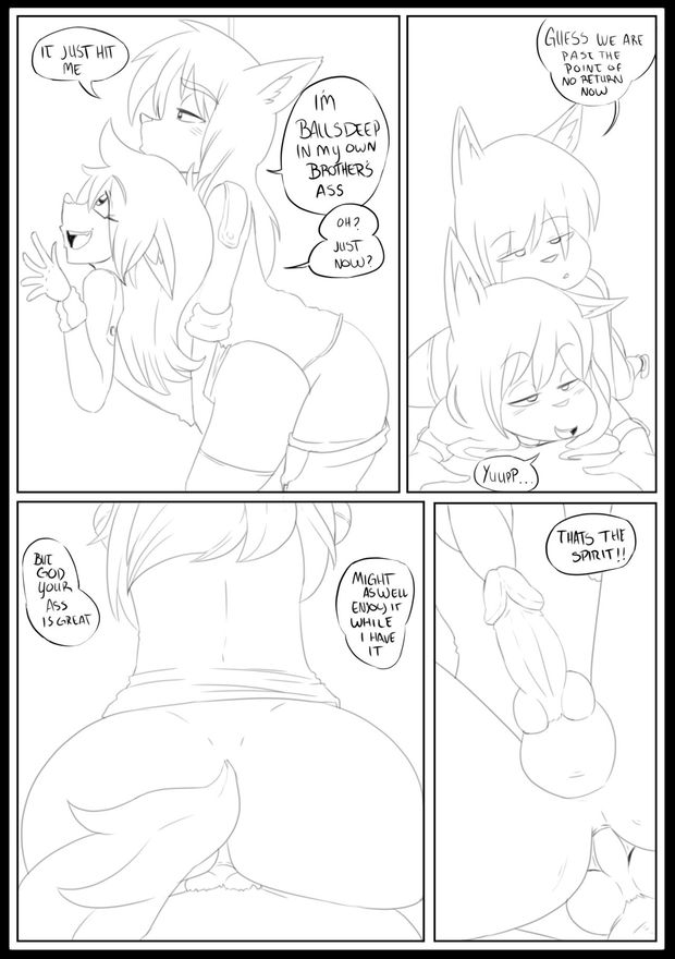 Furry femboy has some fun