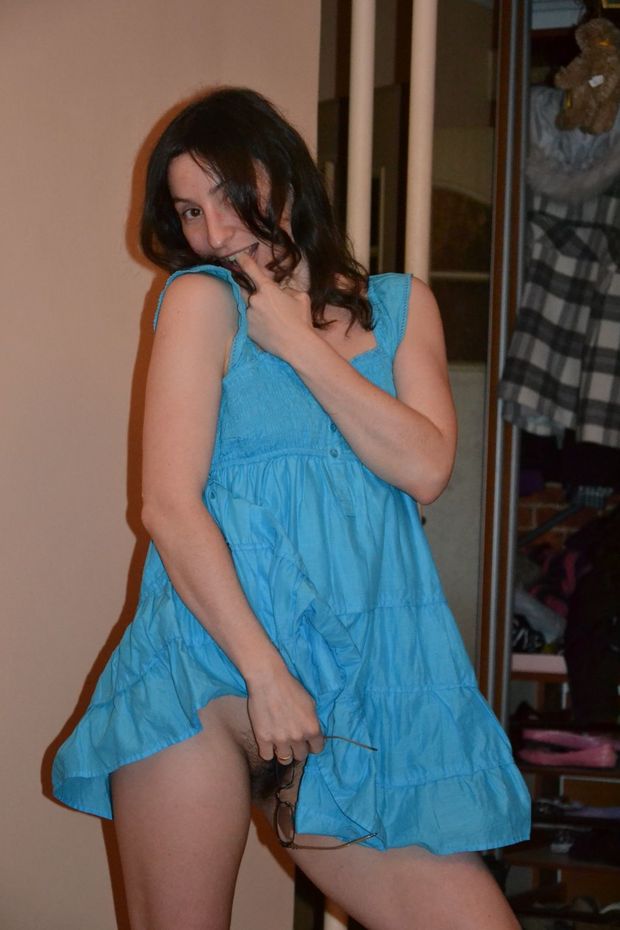 My shy wife