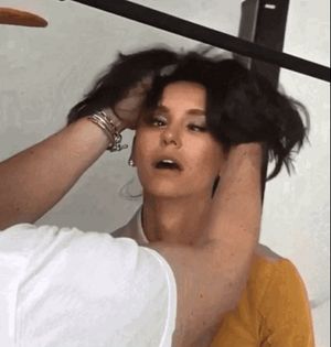 Nina Dobrev really horny after what those hands did