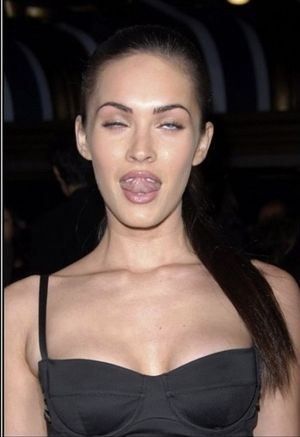 Enjoying every second of orgasm on red carpet