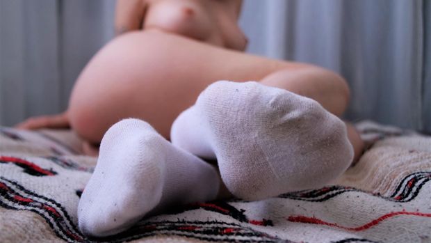 My little white socks
