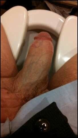 My cock at play in public