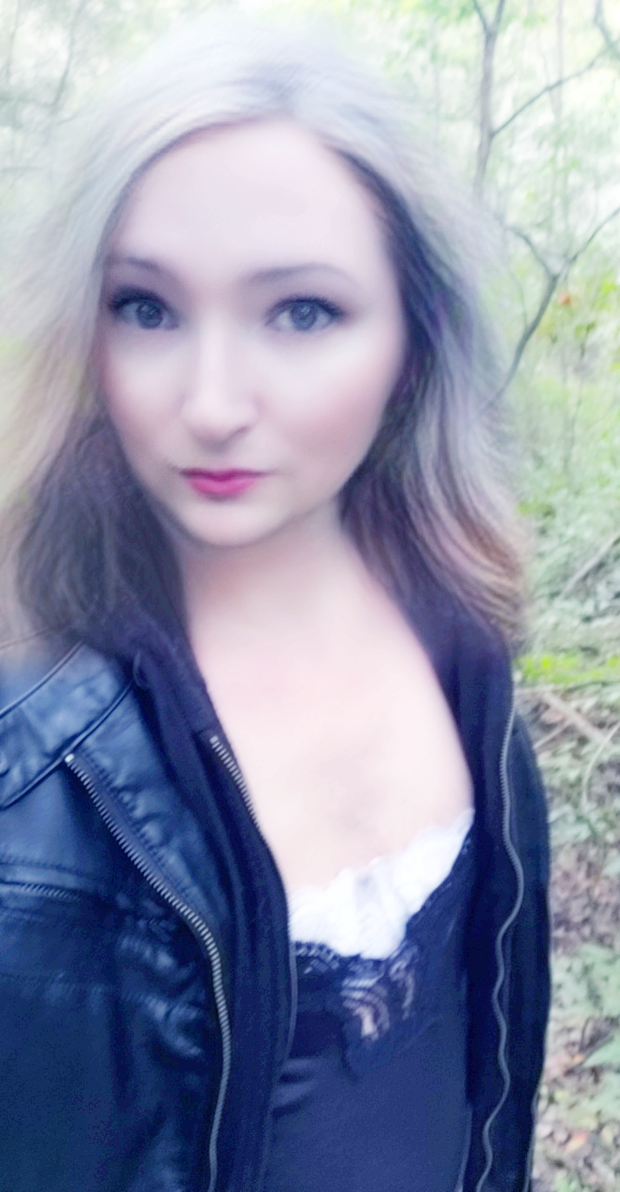 I love being in the woods dressed up. Let's go camping!