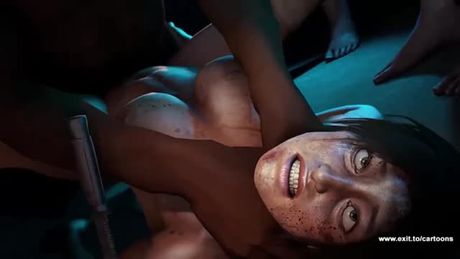 Videogame sluts fucked in all holes