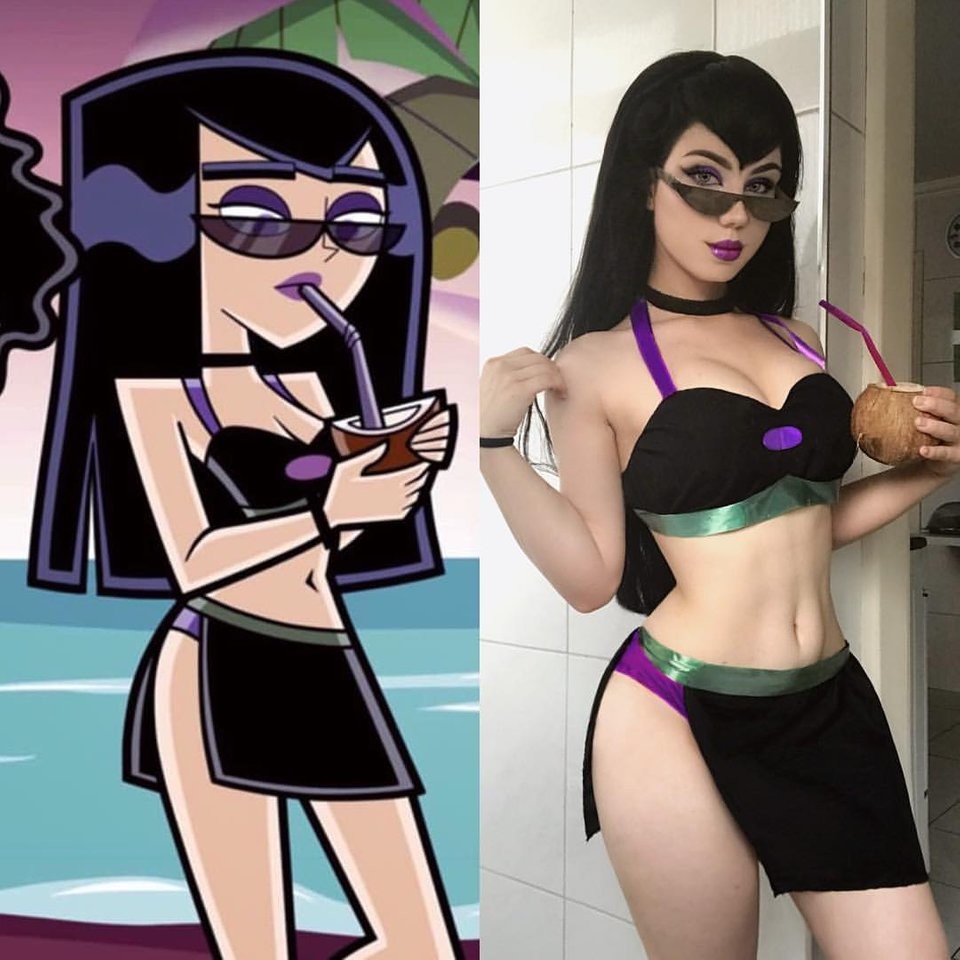 Sam from Danny Phantom cosplay